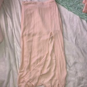 forever 21 full length skirt